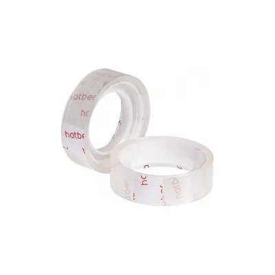 Клейкая канцелярская лента Hatber 12ммх10м (без штрихкода), 12 шт 043442
