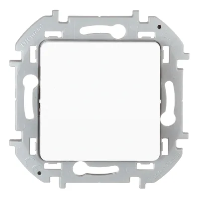 Переключатель Legrand Inspiria одноклавишный встраиваемый белый (673650)