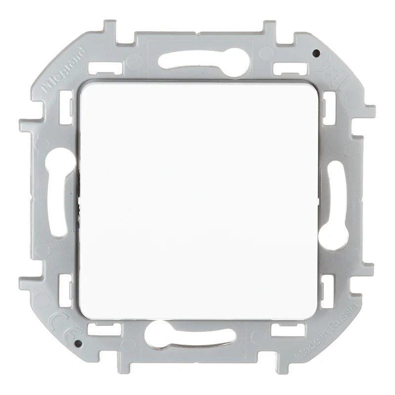 Переключатель Legrand Inspiria одноклавишный встраиваемый белый (673650)