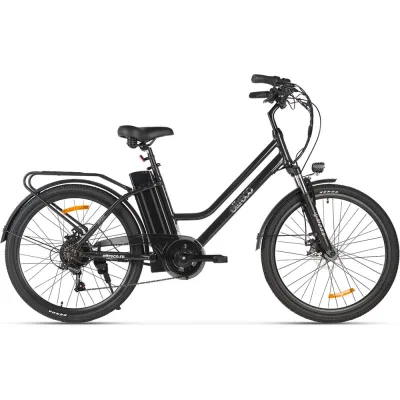 Электровелосипед Moon Черный матовый-3140 Eltreco 026163-3140