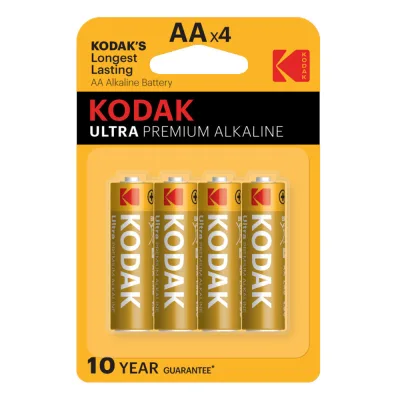 Батарейка Kodak Ultra Digital АА пальчиковая LR6 1,5 В (4 шт.) (Б0005248)