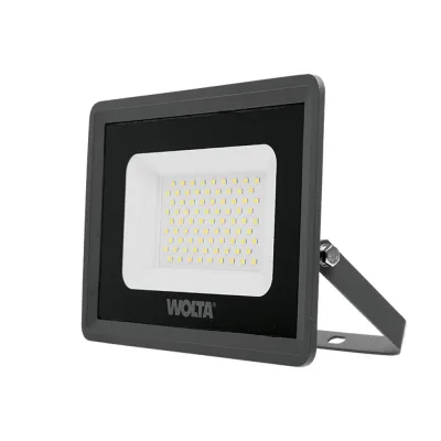 Прожектор светодиодный Wolta WFL 5700K 70 Вт IP65 серый