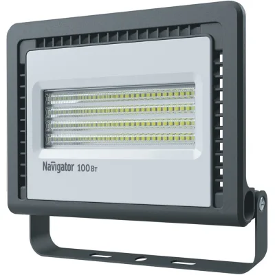 Прожектор cветодиодный Navigator NFL-01-100 6500К 100 Вт IP65 черный