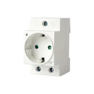 Розетка на дин-рейку HLT РД-316 16A (LED) 083-13-002
