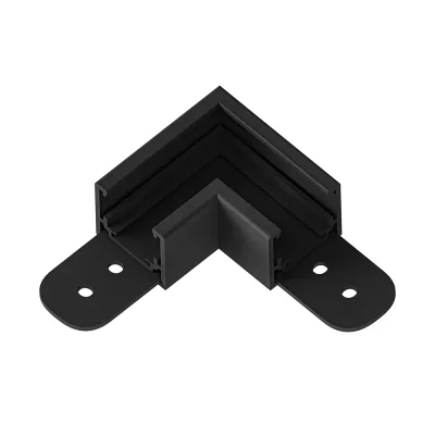 Коннектор для магнитного шинопровода L-образный Arte Lamp Optima черный (A740606)