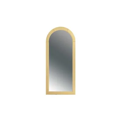 Зеркало Dubiel Vitrum Lustro, арка, в раме, светлая сосна, 46x105 см, DR 46x105 AJ