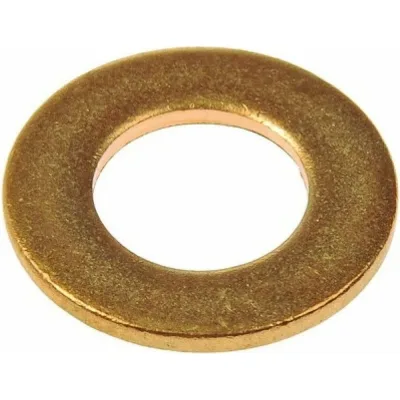 Круглая латунная шайба без фаски DIN 125А М6 (10 шт) DINFIX 00-00001734