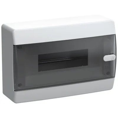 Щит распределительный навесной IEK Union Compact ЩРН-П-12 пластиковый IP41 195х290х103 мм прозрачная дверь (UIC-KP12-N-12-41-K01)