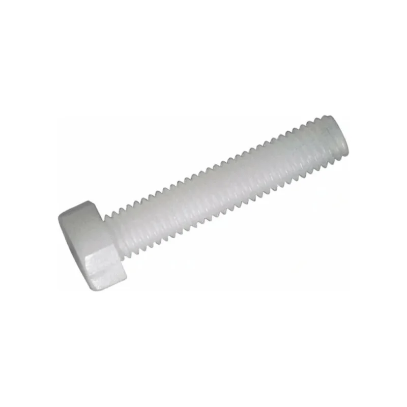 Болт Insparion DIN 933 6х25 с шестигранной головкой, полная резьба, полиамид, пластик 10 шт С1-00003706