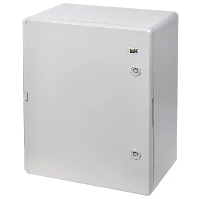 Щит распределительный навесной IEK ЩМПп пластиковый IP65 500х400х240 мм УХЛ1 непрозрачная дверь (MKP93-N-504024-65)