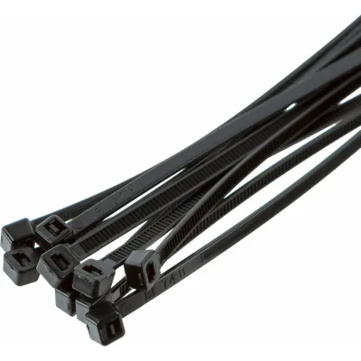 Хомут стяжка GREPP 4,8x400 мм нейлон белый/черный, 50 шт. 166-017