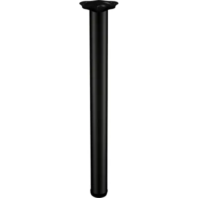 Опора для стола Lemax PROF 710 мм, черный матовый N0000-710 BL