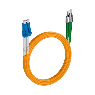 Шнур оптический KOSCAB spc SC/UPC-FC/UPC 50/125 2.0мм 31м LSZH (патч-корд)шт КОС-SPC-50-SC/U-FC/U-2.0-31