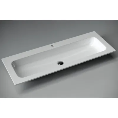 Накладной прямоугольный умывальник Ceramicanova Element 1210x457x137 мм CN7017