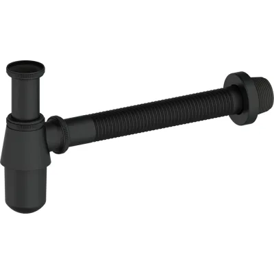 Сифон для раковины Wonzon &amp; Woghand черный матовый WW-88SS102-MB