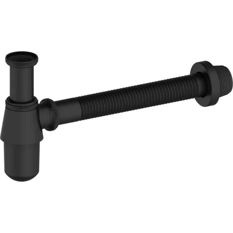 Сифон для раковины Wonzon & Woghand черный матовый WW-88SS102-MB