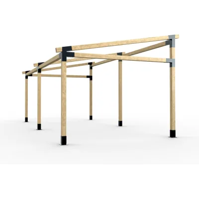 Комплект кронштейнов (опора бруса) АрсеналЪ PERGOLA односкатный 6x3м усиленный мод. AR7576OS957-06