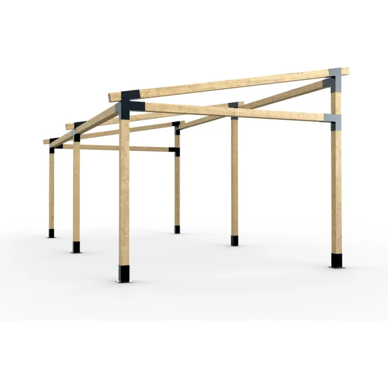 Комплект кронштейнов (опора бруса) АрсеналЪ PERGOLA односкатный 6x3м усиленный мод. AR7576OS957-06