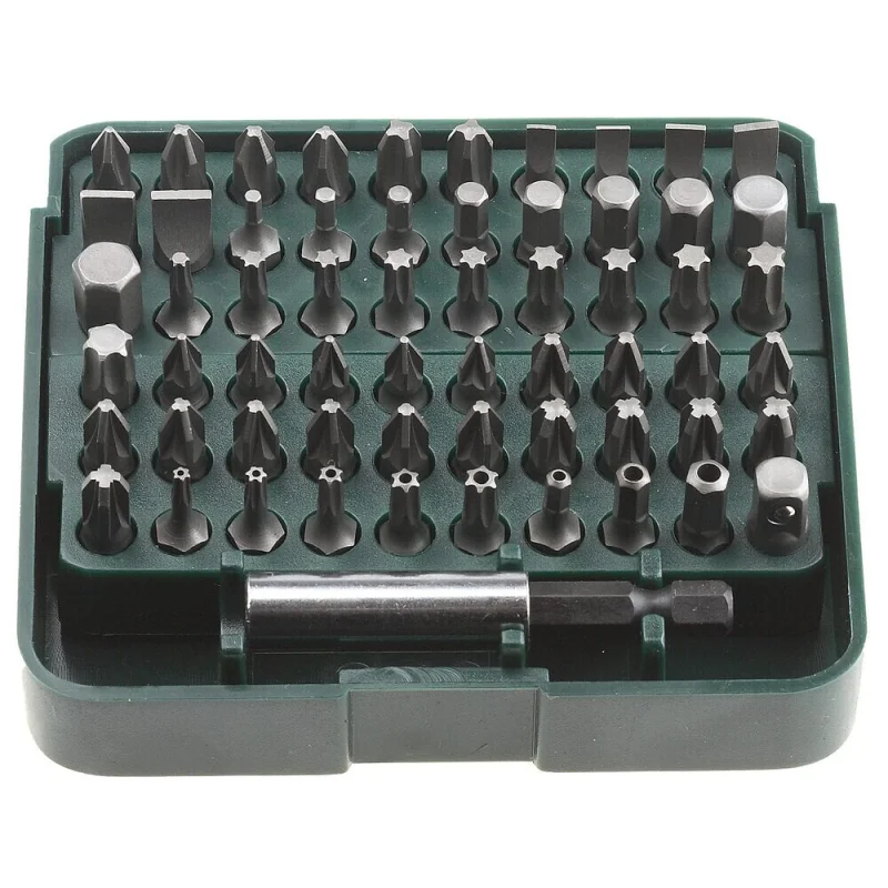 Набор бит Kraftool Grand-61 PH/PZ/SL/TORX/HEX/SQ 25 мм с адаптером (61 шт.) (26140-H61)