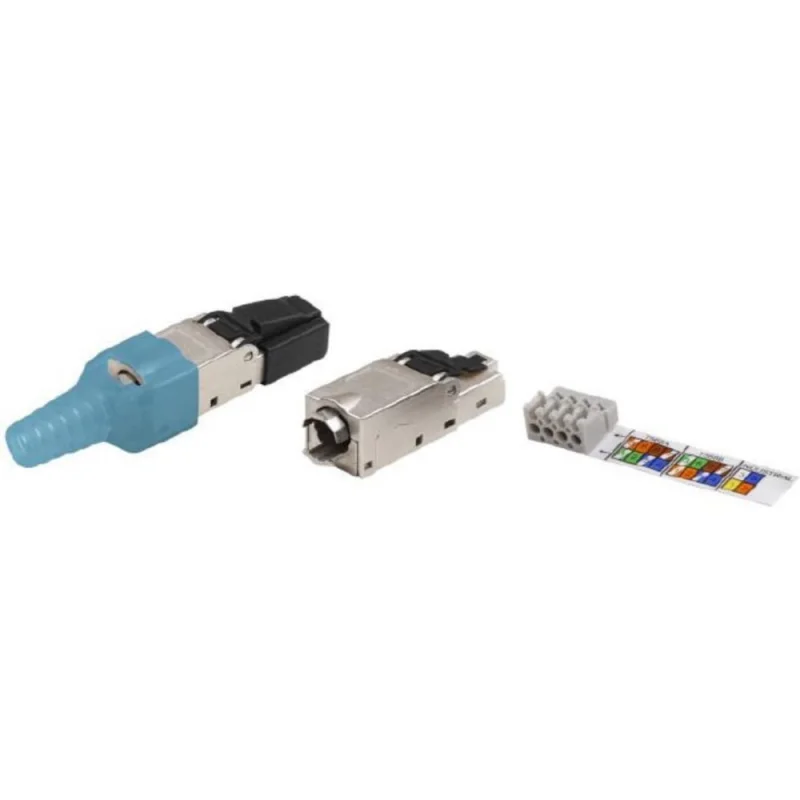 Коннектор полевого монтажа DKC Tool Less 8P8C CAT 6A экранированный 1 УП RN6ARJ45FJ