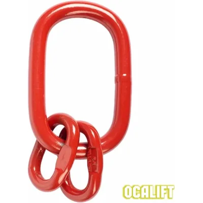 Звено овальное OCALIFT с дополнительными звеньями и плоским профилем, 8т 123673c
