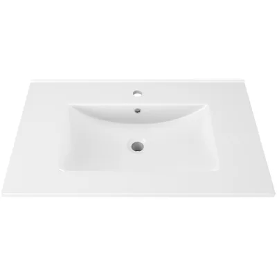 Раковина для ванной мебельная на тумбу Teymi Ritta 75 белая T51005 ЦБ-00271354