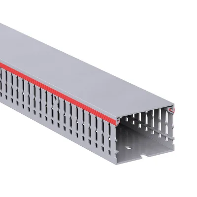 Кабель-канал перфорированный DKC RL6 60х40 мм серый 2 м (01135RLDIY)