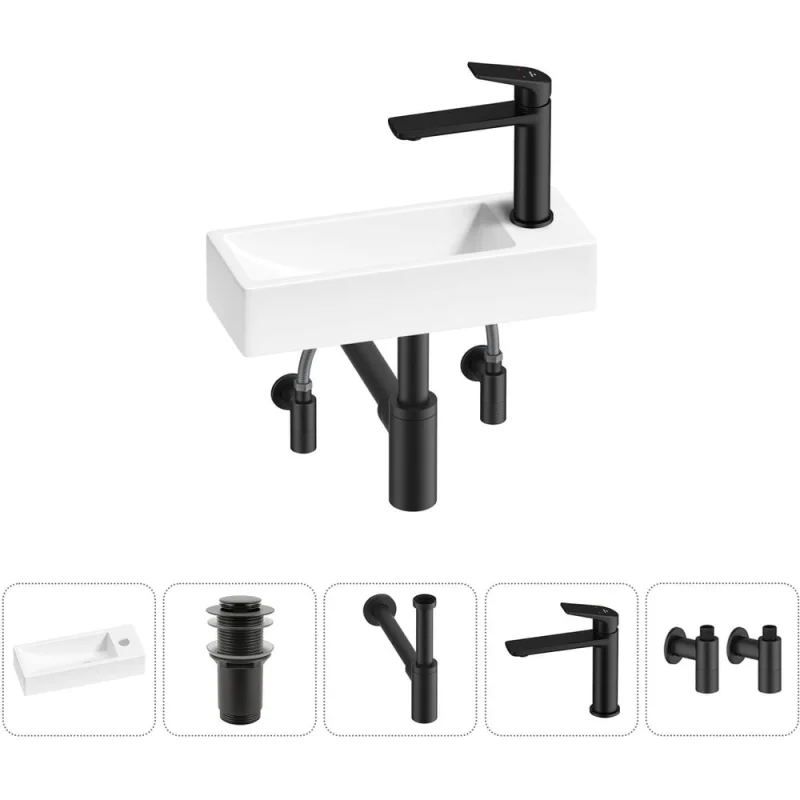 ΠΠΎΠΌΠΏΠ»Π΅ΠΊΡ Wellsee 5 Π² 1 Lavinia Boho Bathroom Sink Π½Π°ΠΊΠ»Π°Π΄Π½Π°Ρ/ΠΏΠΎΠ΄Π²Π΅ΡΠ½Π°Ρ ΡΠ°ΠΊΠΎΠ²ΠΈΠ½Π° 38x14 ΡΠΌ 20215950R