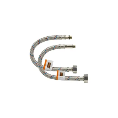Подводка к смесителю (пара; 1.2 м; 1/2F-M10) VRT 521798