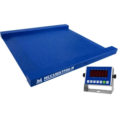 Весы электронные ВЭТ-1-1000П-2С-ДБ-RS (1,5м * 1,5м) FTR1515+B27SE МЕХЭЛЕКТРОН-М FTR1515+B27S