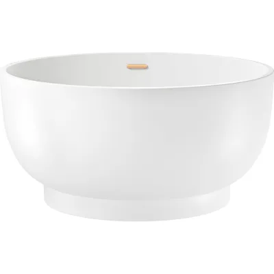 Отдельностоящая акриловая ванна Wellsee Crêpe de France 130x130 см в наборе 4 в 1 236701004