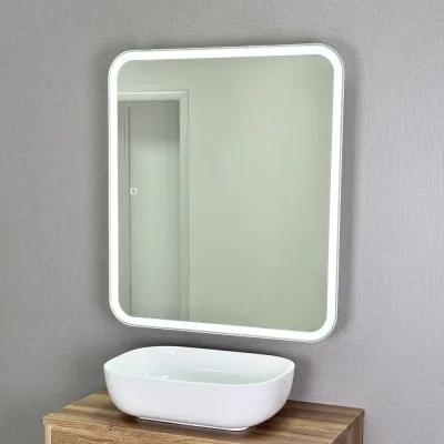 Шкаф зеркальный ALAVANN Cosmetic Light 70 белый ALV1220001
