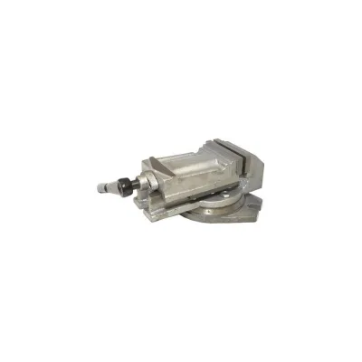 Станочные тиски CNIC Q12 QH125 125 мм, чугунные, поворотные, с закрытым винтом, ход 100 мм 32663