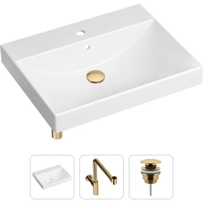 Врезная раковина для ванной, комплект 3 в 1 Lavinia Boho Bathroom Sink 21520591