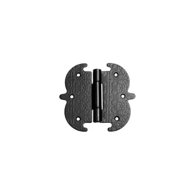 Петля фигурная DOMART 130x140 /кованая/ черный серия Суздаль 4660046002787