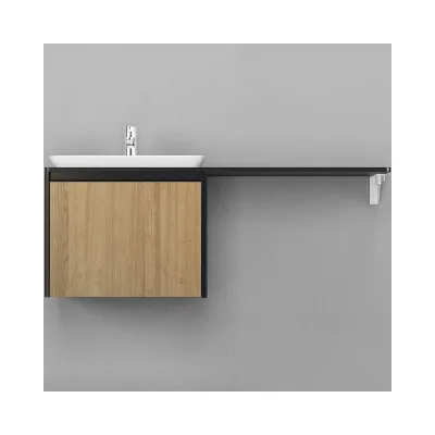 Подвесная тумба Velvex Klaufs 56x50.1Y шатанэ/черный tpKLA.56.50.1Y-617.217