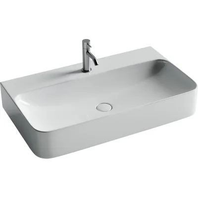Умывальник Ceramicanova AURA с 1 отверстием для смесителя, без перелива 800_470_135мм CN2006