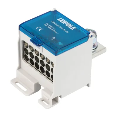 Распределительный блок (коробка) Leipole 600А, 690В, на DIN-рейку UKK6NB-600/35-95/18x16 5012.124