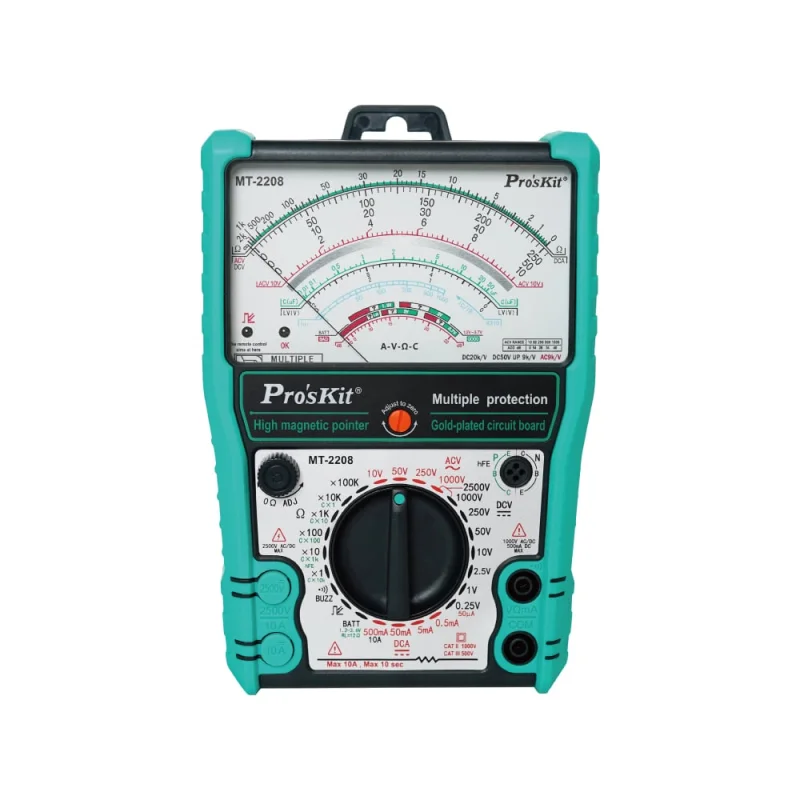 Мультиметр стрелочный Pro'sKit MT-2208 С00040321