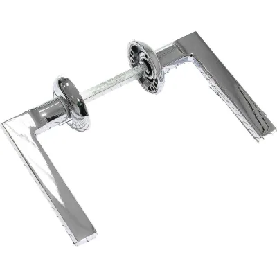 Ручка Doorlock DL Zent A55R CP полированный хром, толщина двери 55-85мм 73237