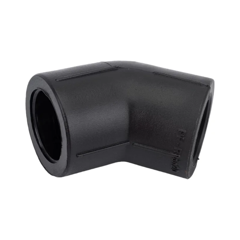 Угол Blue Ocean полипропиленовый 20x45 градусов UV-pro с защитой от ультрафиолета черный PPRF/45E-UV(Bk)-20