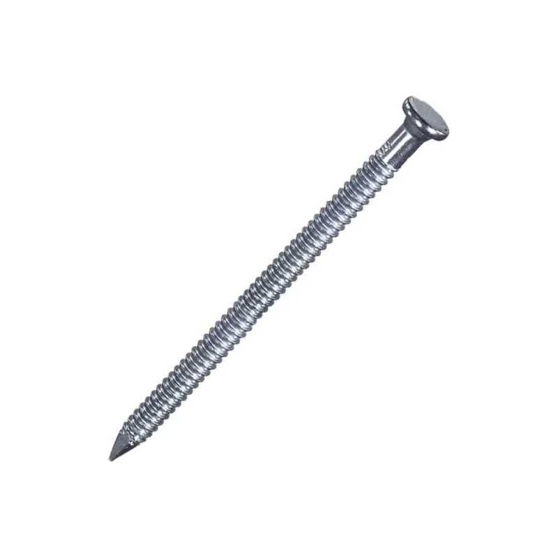 Ершеные гвозди STEELFIX 3,4х80 с плоской головкой, без покрытия 165шт А-00360