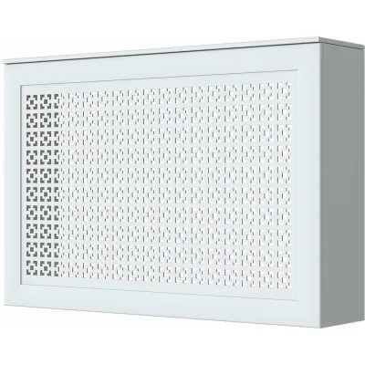 Экран для радиаторов (короб) Cosca Decor Модерн ДАМАСКО белый, 600x900x200 мм СПБ003440