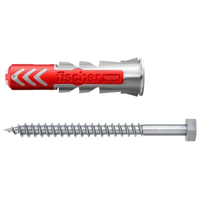 Дюбель универсальный Fischer DuoPower 12x60 мм нейлон с шурупом (2 шт.)