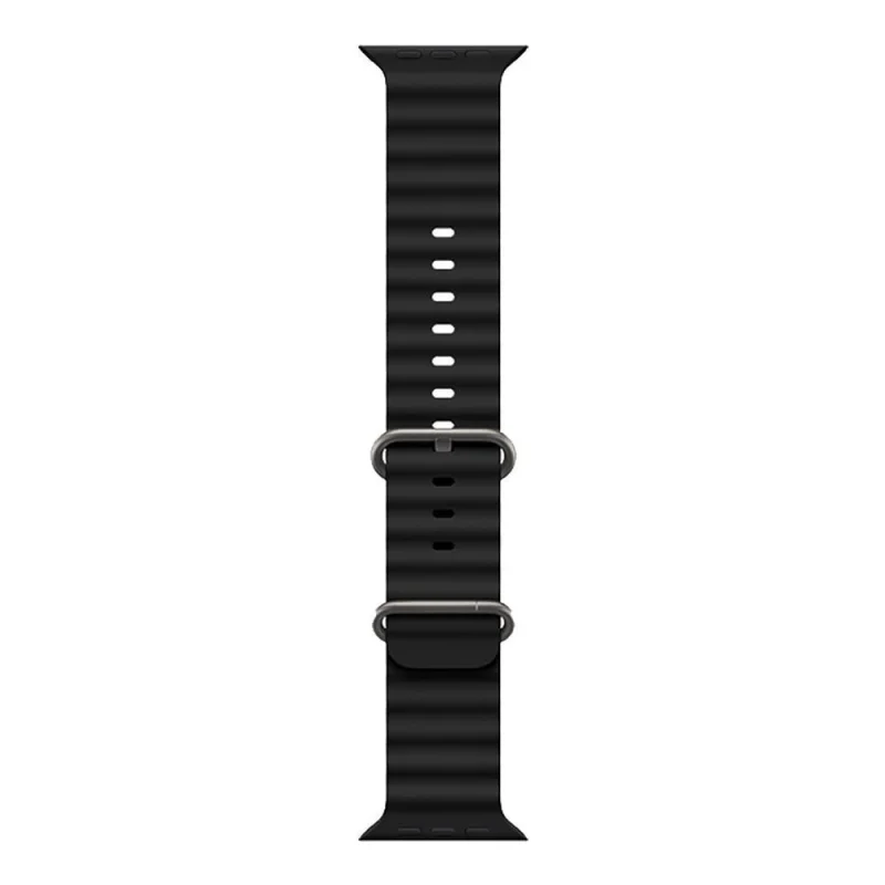 Π Π΅ΠΌΠ΅ΡΠΎΠΊ Hoco iwatch wa12 original marine silicone 42/44/45/49 ΠΌΠΌ ΡΠΈΠ»ΠΈΠΊΠΎΠ½, ΡΠ΅ΡΠ½ΡΠΉ 0L-00057696