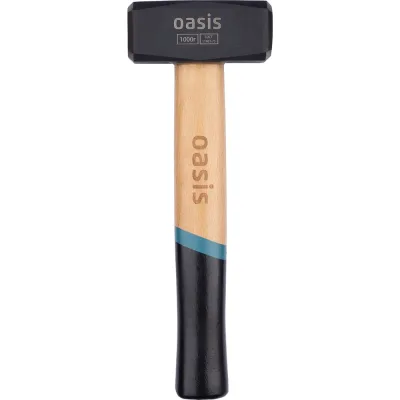 Кувалда с деревянной рукояткой OASIS 1000 г 103010802003