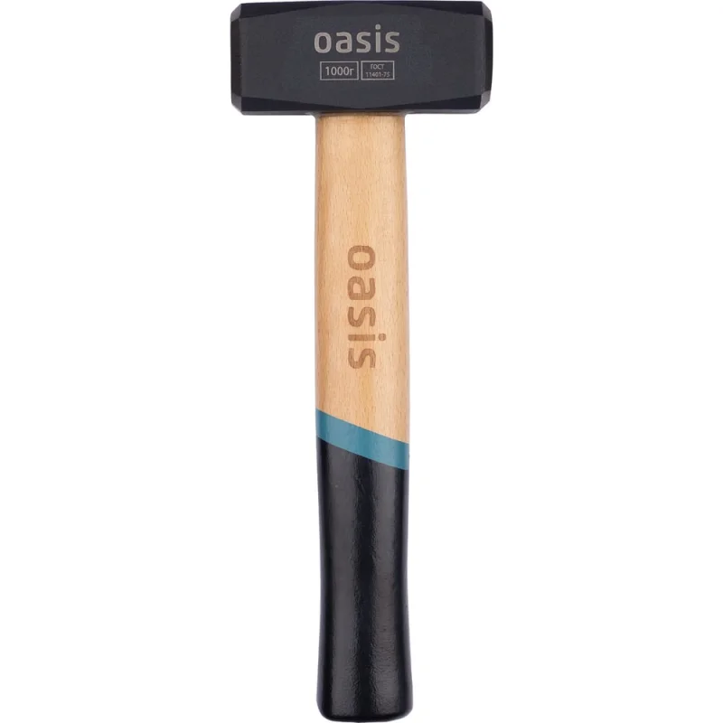 Кувалда с деревянной рукояткой OASIS 1000 г 103010802003