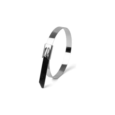 Хомут HLT AISI 304 из нержавеющей стали, 4.6x800 упаковка 100 шт. 084-01-308