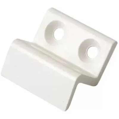 Крепление москитной сетки GREEN MAX ABS нижнее, белое (уп. 300шт) А093