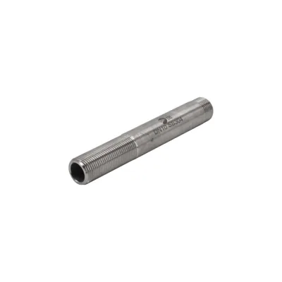 Сгон резьбовой NEWKEY нержавеющий, AISI316 DN15 (1/2), (CF8M) набор 2 шт NAB2-NK-DPC15/6